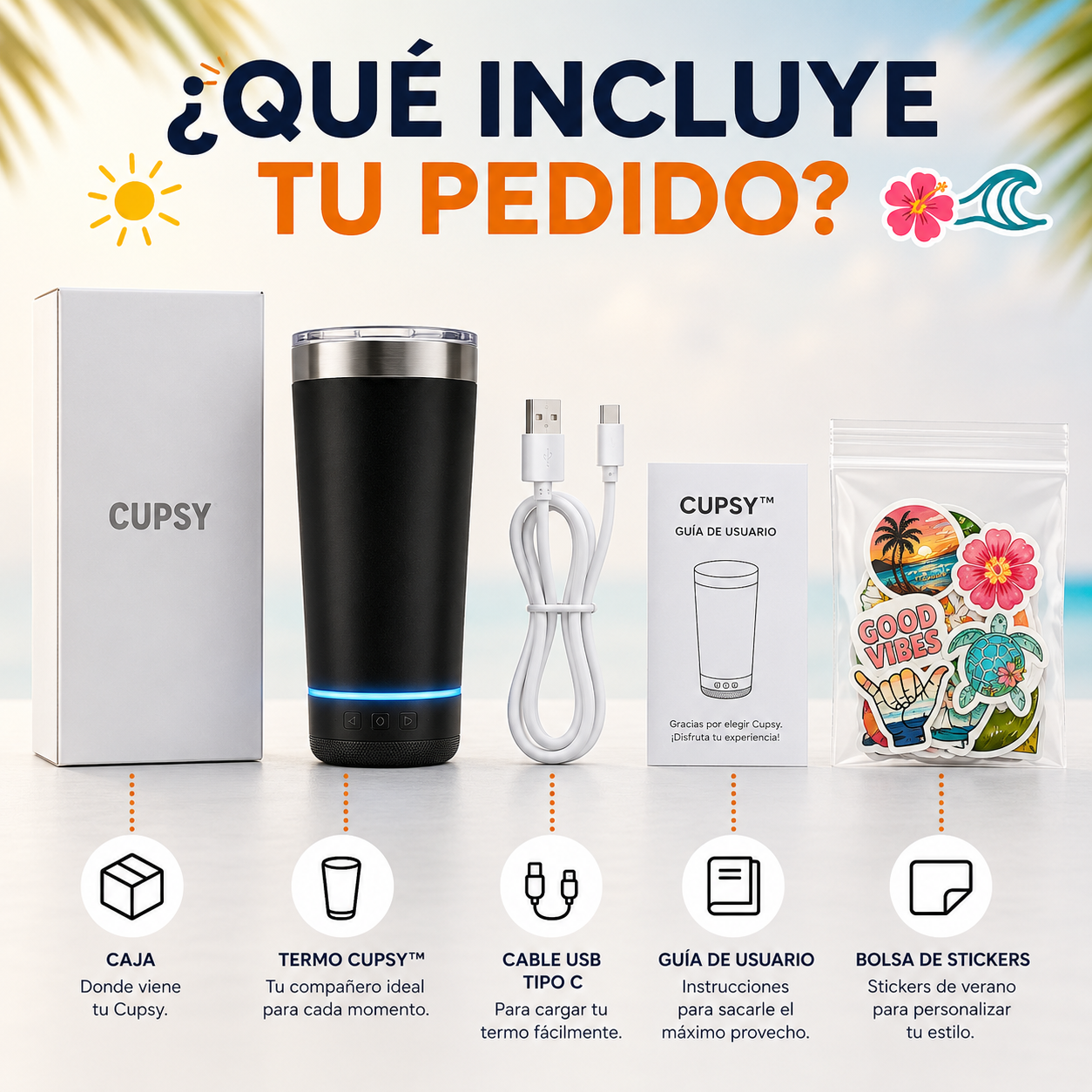 Cupsy™ — El termo del verano🏖️